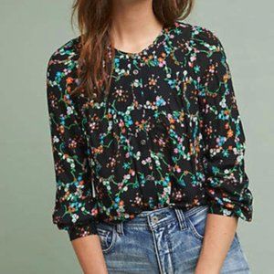 Maeve by Anthropologie floral blouse
